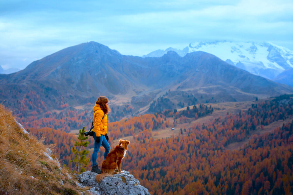 Dog Trekking Foliage sui Monti Simbruini